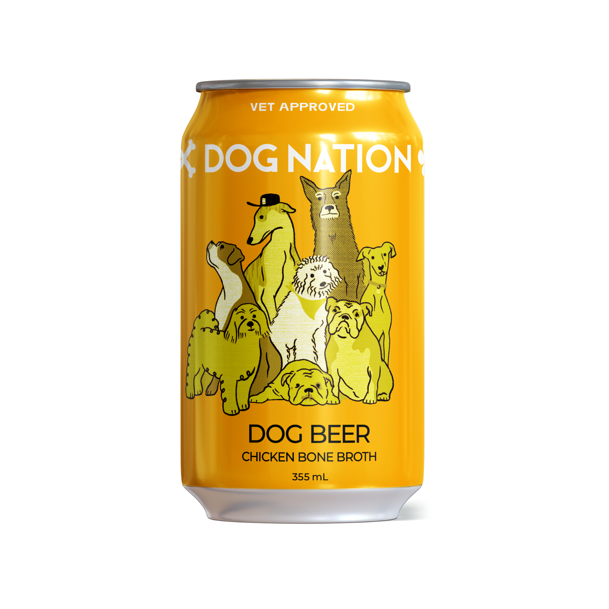 DOG BEER CHICKEN BONE BROTH Hop Nation Brewery